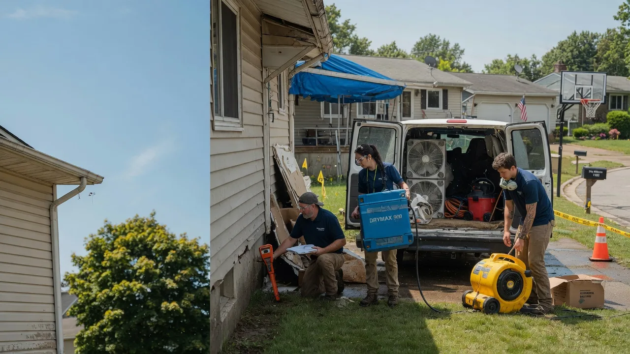 Ceiling Leak Cleanup in Mooreland, IN near me